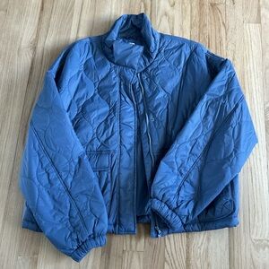 Old Navy Blue Puffer Jacket